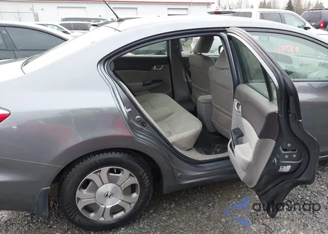 2012 Honda Civic Hybrid из США, поврежденный, VIN JHMFB4F29CS011025